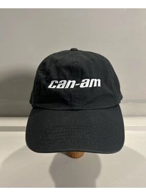 Can-Am Off Road Utility 4x4 ATV Men’s Embroidered Black Adjustable Hat OSFM